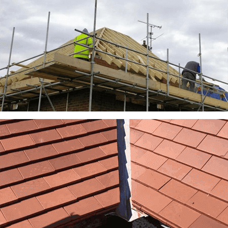 New Tiled Roofing services kent